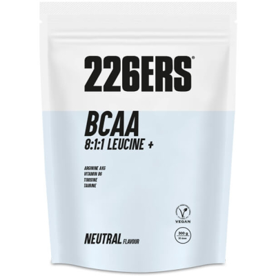 BCAA 8:1:1 226ers z tyrozyną, tauryną, arginina, vit.B6 i potasem - proszek 300g. o smaku neutralnym