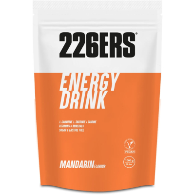 ENERGY DRINK 226ers - napój węglowodanowy, proszek 1kg. o smaku mandarynek