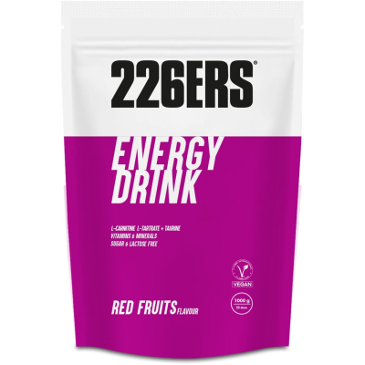 ENERGY DRINK 226ers - napój węglowodanowy, proszek 1kg. o smaku czerownych owoców