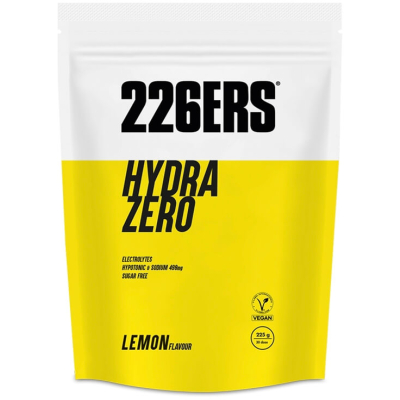 HYDRAZERO DRINK 226ers - elektrolity, proszek 225g. o smaku cytryn
