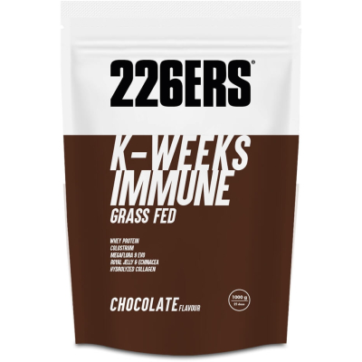 K-WEEKS IMMUNE 226ers - koncentrat białka (whey) z probiotykami, proszek 1kg o smaku czekolady