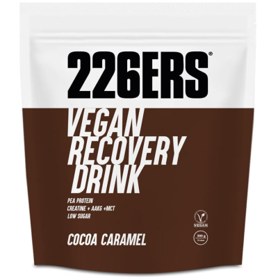 VEGAN RECOVERY DRINK 226ers - wegański szejk białkowo węglowodanowy, proszek 0,5kg. o smaku czekolady z karmelem