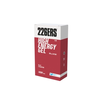 HIGH ENERGY GEL Pack 6x76g CAFFEINE 160 mg CHERRY