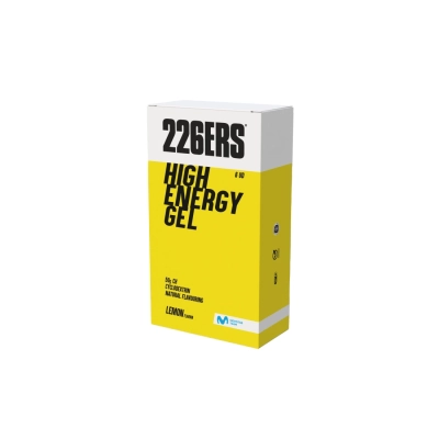 HIGH ENERGY GEL Pack 6x76g LEMON