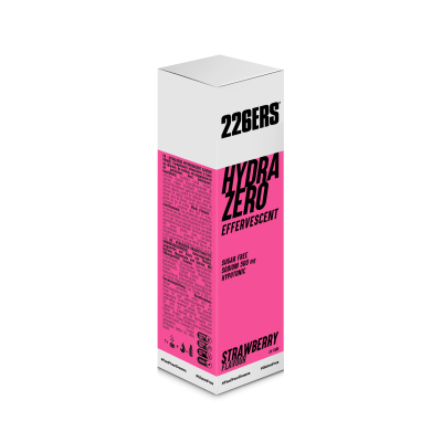 #BOX HYDRAZERO EFFERVESCENT tabletki musujące do bidonu 20szt truskawka (12 sztuk)