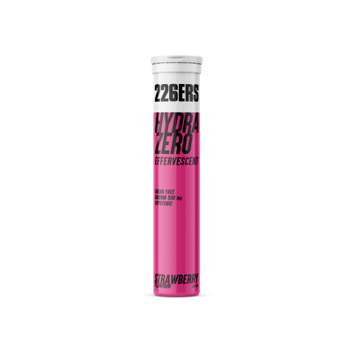 #226ers HYDRAZERO EFFERVESCENT tabletki musujące do bidonu 20szt truskawka