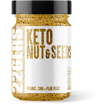 KETO BUTTER PEANUTS & SEEDS 226ers - keto masło orzechowe