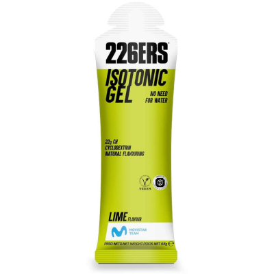 ISOTONIC GEL LIME 226ers - żel izotoniczny o przedłużonym działaniu, o smaku limonek, 68g.