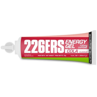 ENERGY GEL tubka 226ers - certyfikowany żel energetyczny z dodatkiem sodu, o smaku coli, z 25mg. kofeiny, 25g.