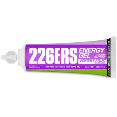 ENERGY GEL tubka 226ers -  certyfikowany żel energetyczny z dodatkiem sodu, o smaku owoców leśnych, ze 100mg. kofeiny, 25g.