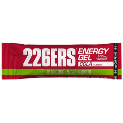 ENERGY GEL 226ers -  certyfikowany żel energetyczny z dodatkiem sodu, o smaku coli, ze 160mg. kofeiny, 40g.