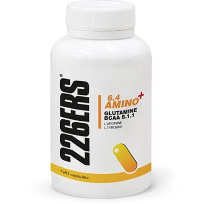 6,4 AMINO+ 226ers - kapsułki z BCAA, glutaminą, tyrozyną i arginniną