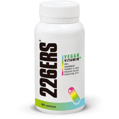 VEGAN VITAMIN + 226ers - kapsułki z witamin i minaerałow, z Q10 i żelazem