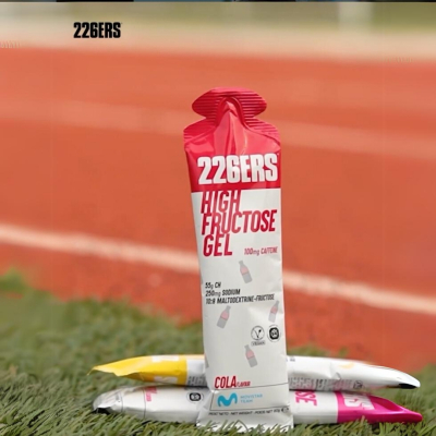 HIGH FRUCTOSE GEL 226ers - żel o wysokiej zawartości węglowodanów, o smaku truskawek, 80g.